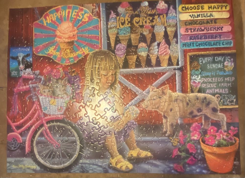 .Happiness Ice Cream Shop - Bits And Pieces puzzle collectible [Barcode 192949050342] - Main Image 2