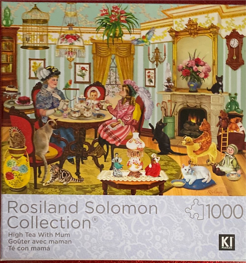 High Tea With Mum - KI Puzzles puzzle collectible [Barcode 773392024397] - Main Image 2