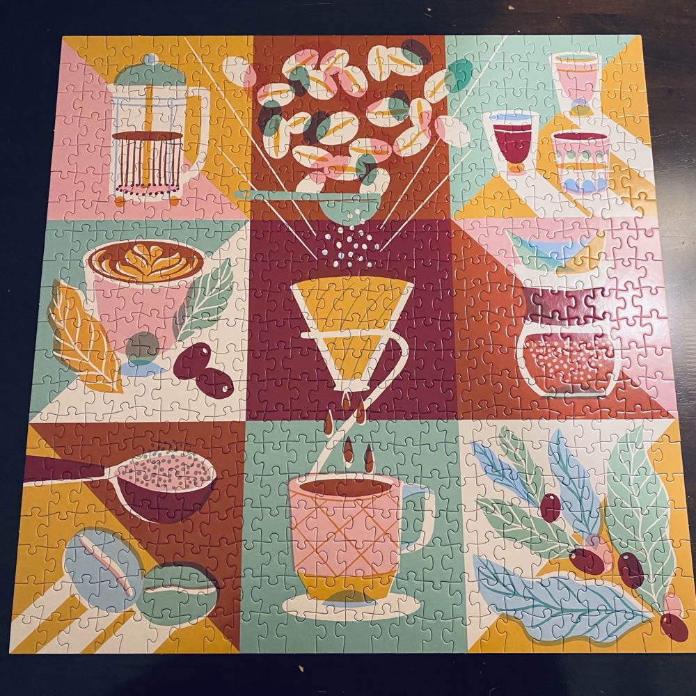 Coffeeology - Galison puzzle collectible [Barcode 9780735369696] - Main Image 2