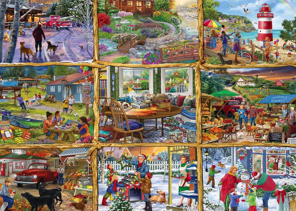 For All Seasons - Alipson puzzle collectible [Barcode 3770001500263] - Main Image 2