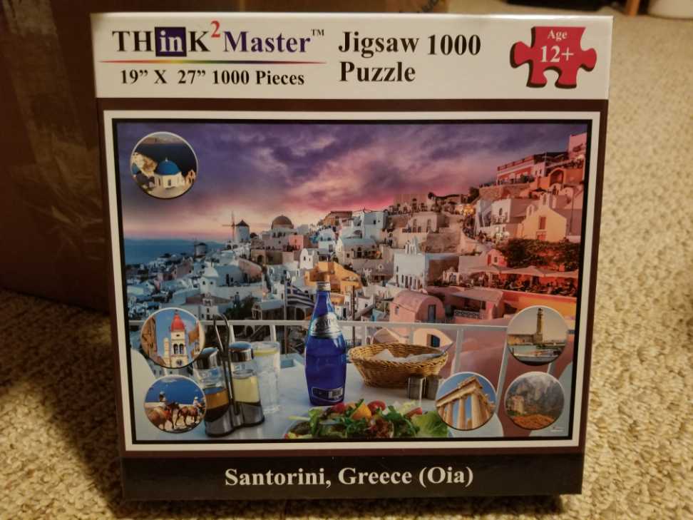 Santorini, Greece (Oia) - Think 2 Master puzzle collectible - Main Image 2