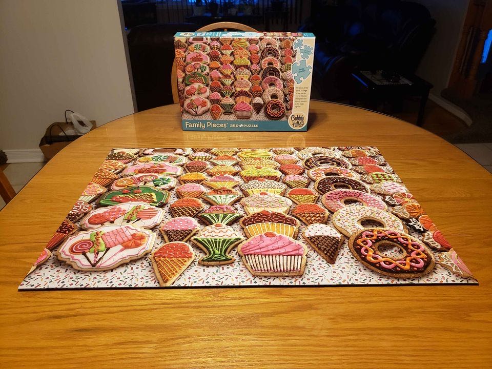 Sweet Treats - Cobble Hill puzzle collectible [Barcode 625012546317] - Main Image 2