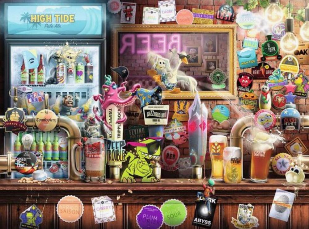 Craft Beer Bonanza - Seth - Ravensburger puzzle collectible [Barcode 4005556175109] - Main Image 2