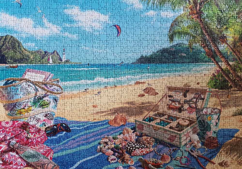 The Shell Collector - Ravensburger 🇩🇪 puzzle collectible [Barcode 4005556173211] - Main Image 2