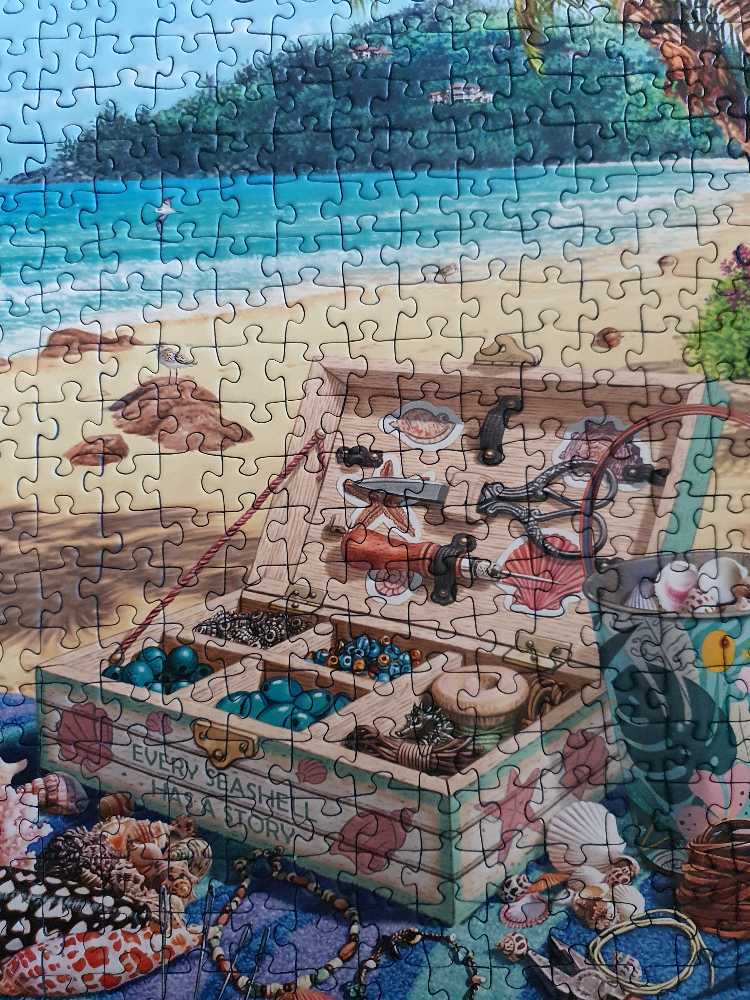 The Shell Collector - Ravensburger 🇩🇪 puzzle collectible [Barcode 4005556173211] - Main Image 4