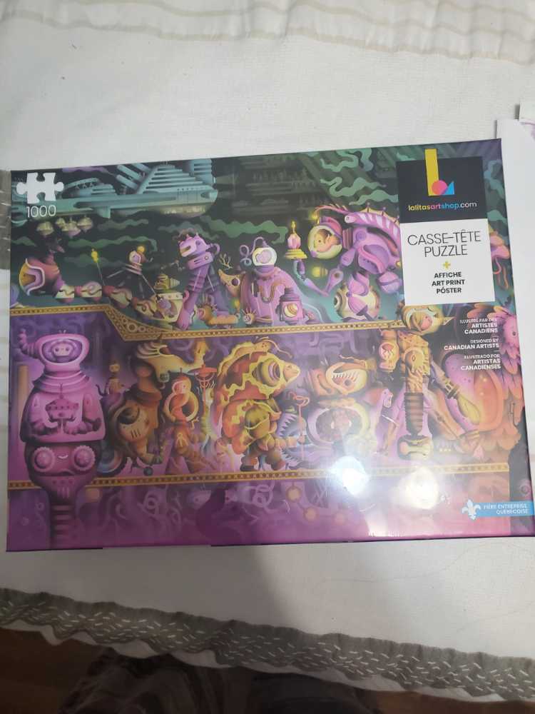 Brain Tree Dream Paradise Piece Puzzle For Adults Unique Puzzles For Adults Pieces And Up With Droplet Technology For Anti Glare & Soft Touch 27.5”lx19.5”w