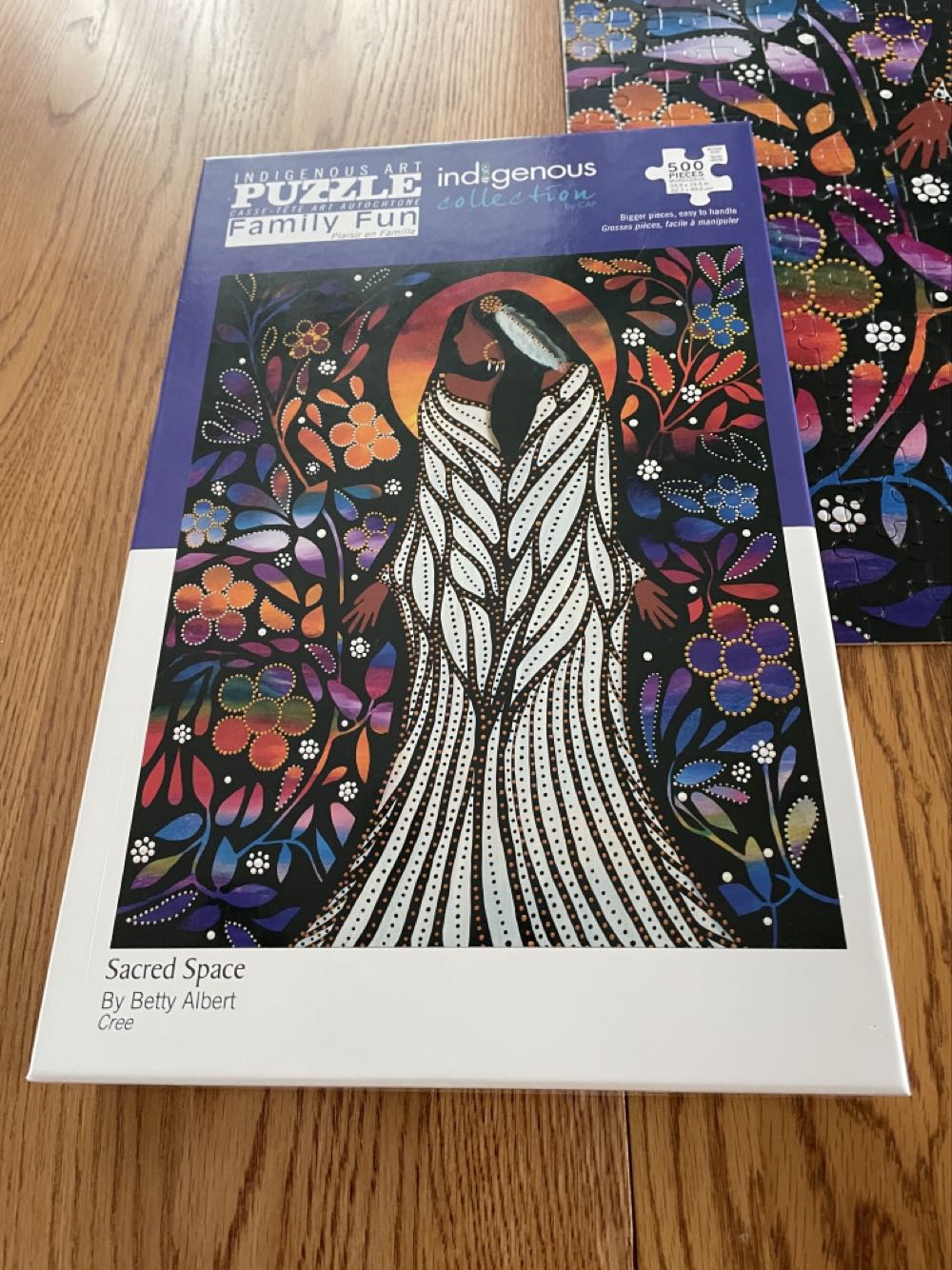 Sacred Space - Indigenous Art puzzle collectible - Main Image 2