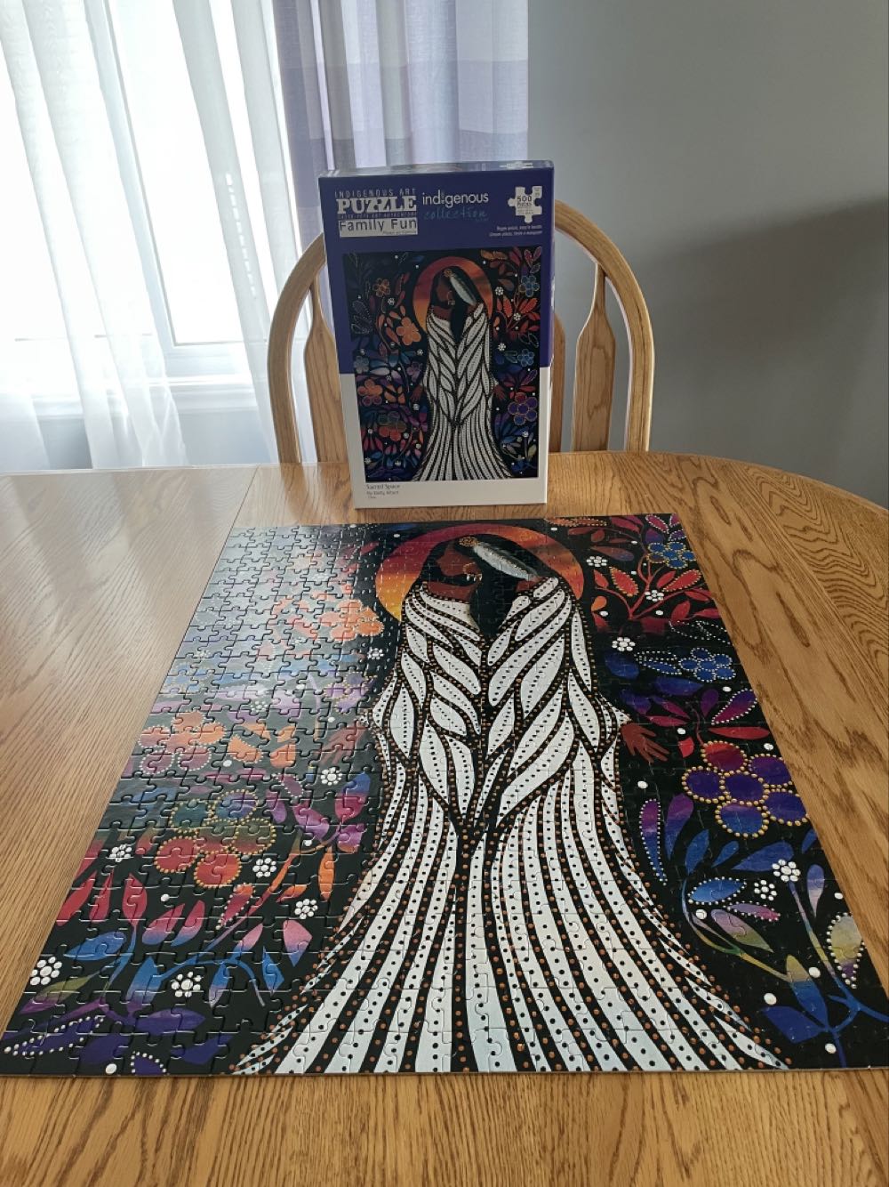 Sacred Space - Indigenous Art puzzle collectible - Main Image 4