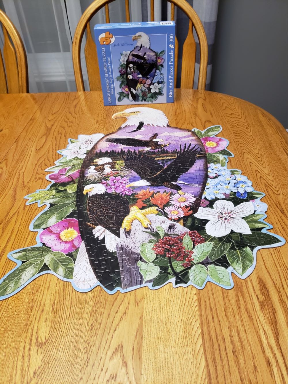 Bald Eagle - Bits & Pieces puzzle collectible - Main Image 2