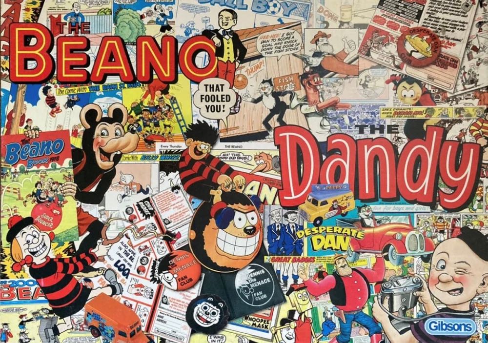 Beano The Dandy II - Gibsons puzzle collectible [Barcode 5012269070156] - Main Image 2