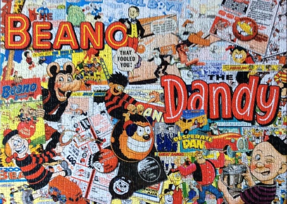 Beano The Dandy II - Gibsons puzzle collectible [Barcode 5012269070156] - Main Image 3