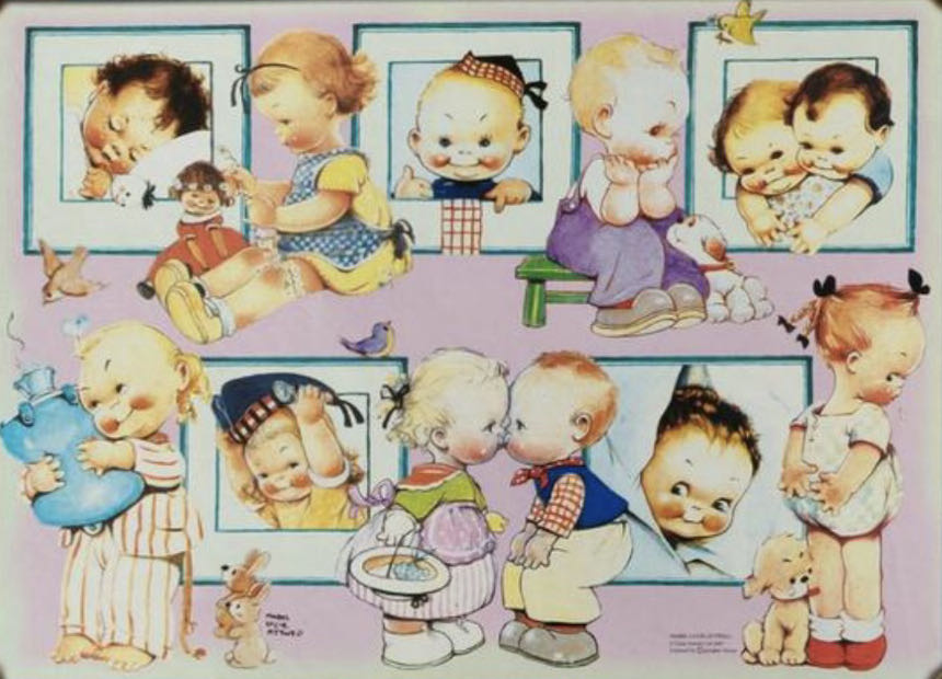 Mabel Lucie Attwell - Susan Prescott Games puzzle collectible [Barcode 5032235001601] - Main Image 2