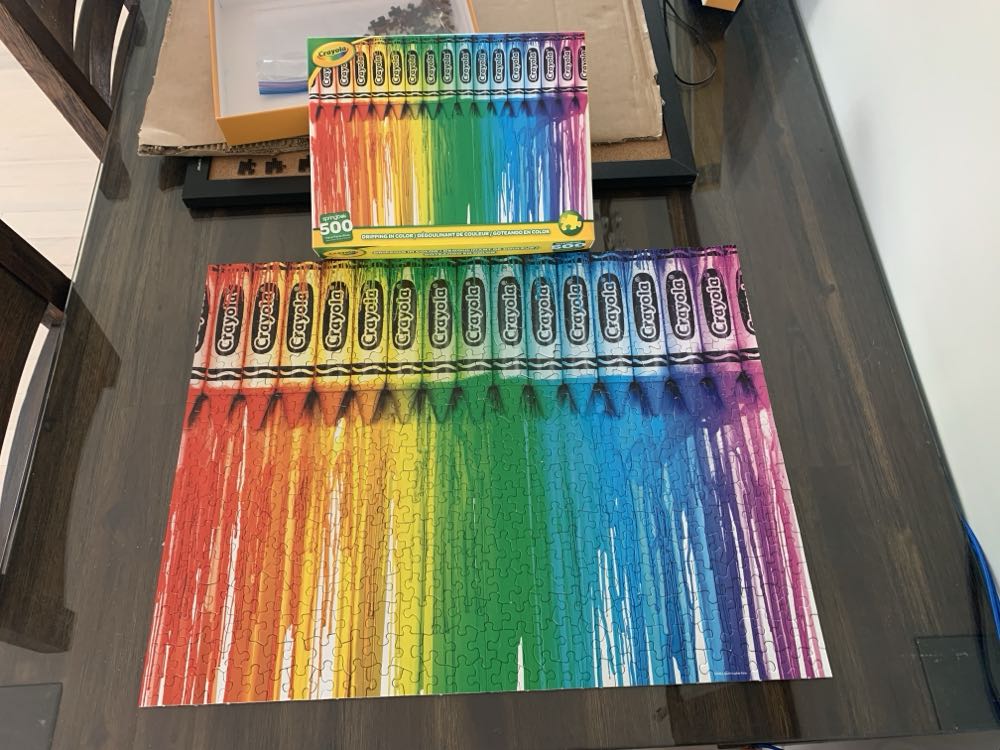 Dripping In Color - Springbok puzzle collectible [Barcode 091683016594] - Main Image 2