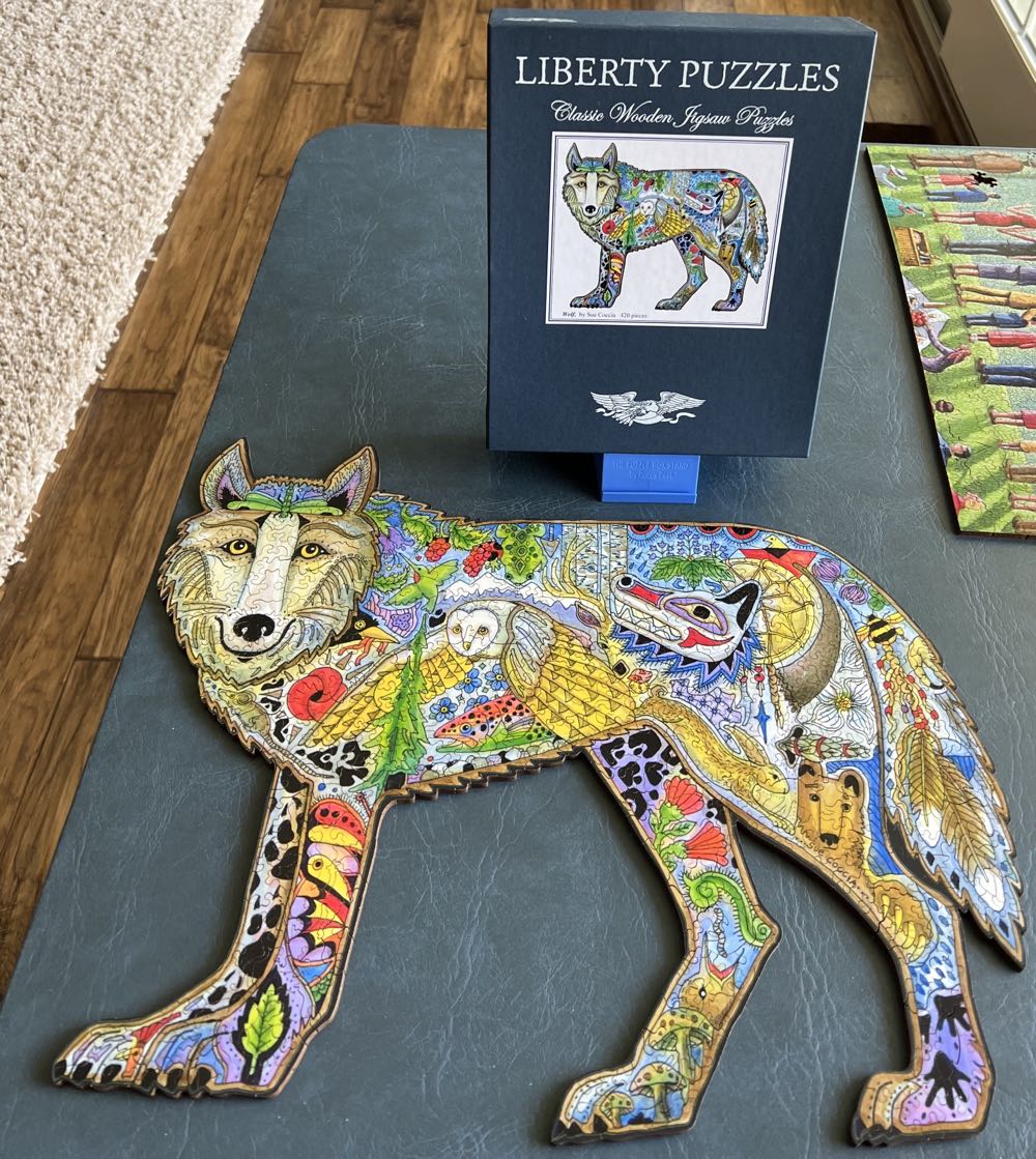 Wolf - Liberty Puzzle puzzle collectible - Main Image 3