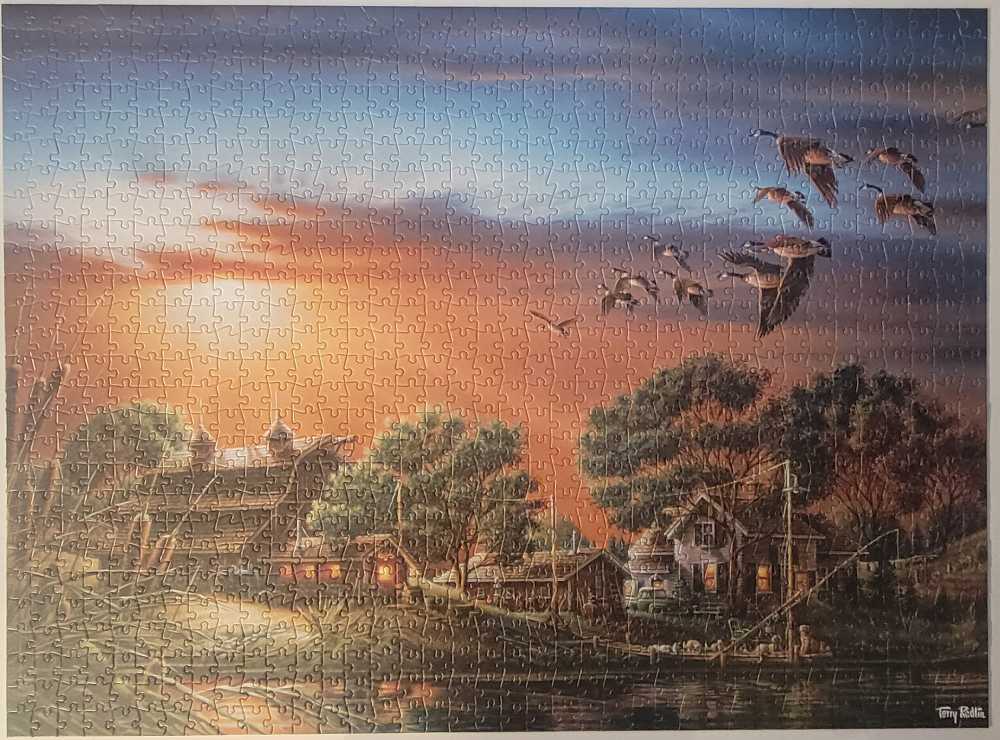 Lazy Afternoon - Buffalo puzzle collectible [Barcode 079346109180] - Main Image 2