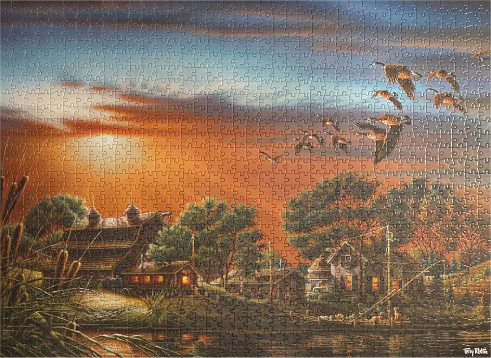 Lazy Afternoon - Buffalo puzzle collectible [Barcode 079346109180] - Main Image 3