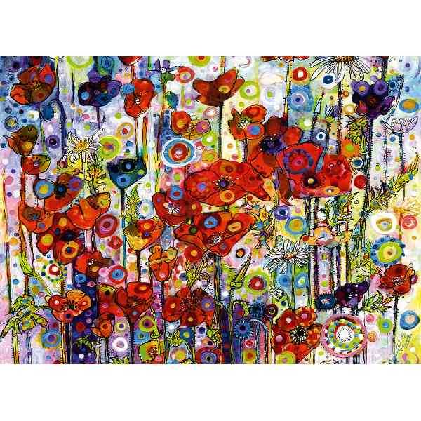 Poppies - Bluebird puzzle collectible [Barcode 3663384603112] - Main Image 2