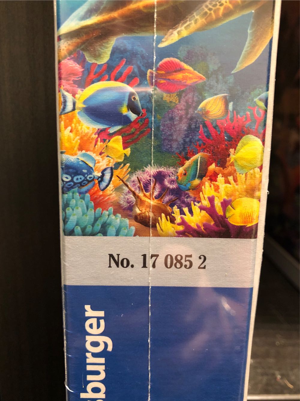 Blue underwater world - Ravensburger 🇩🇪 puzzle collectible [Barcode 4005556170852] - Main Image 2