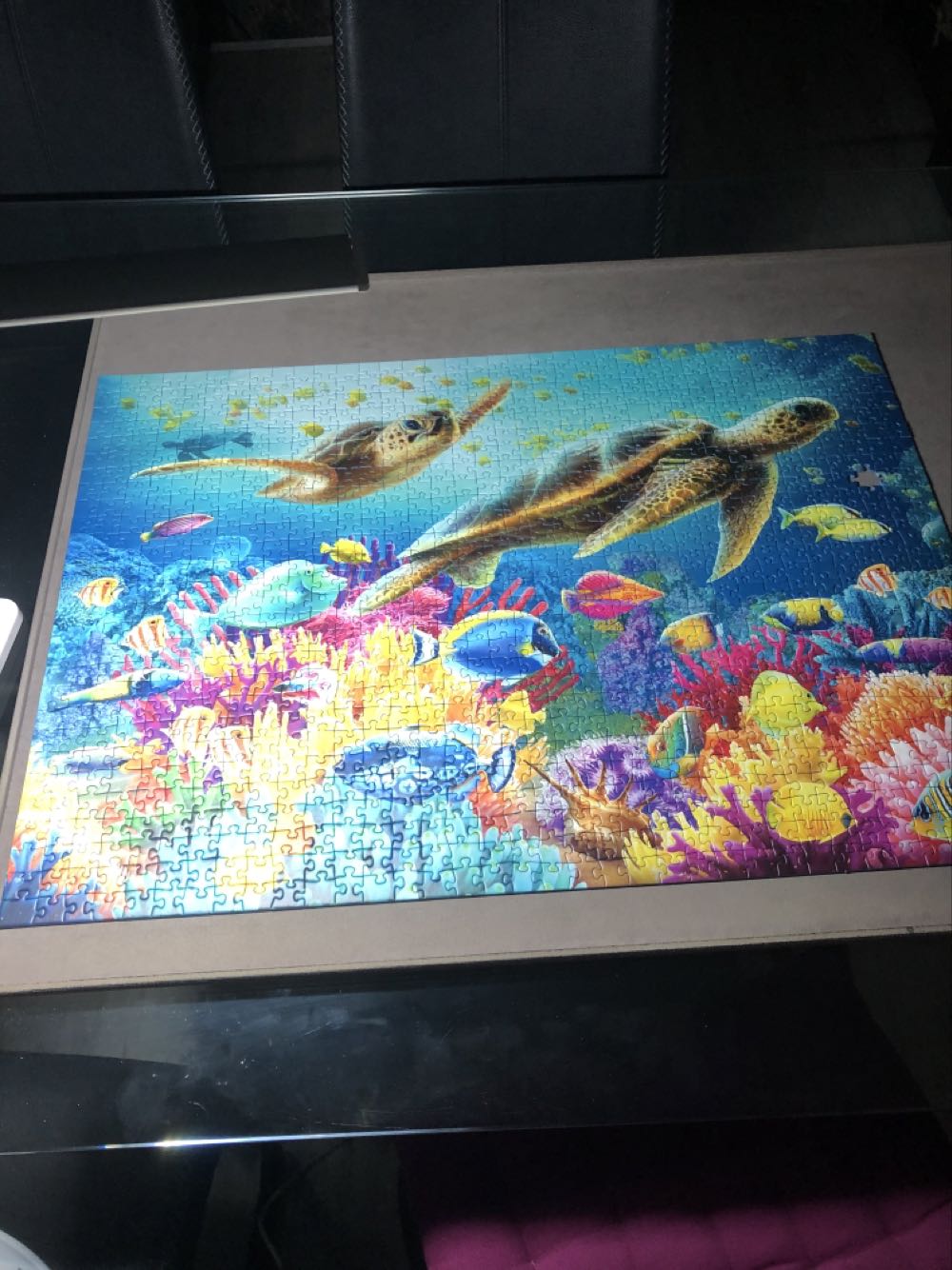 Blue underwater world - Ravensburger 🇩🇪 puzzle collectible [Barcode 4005556170852] - Main Image 3