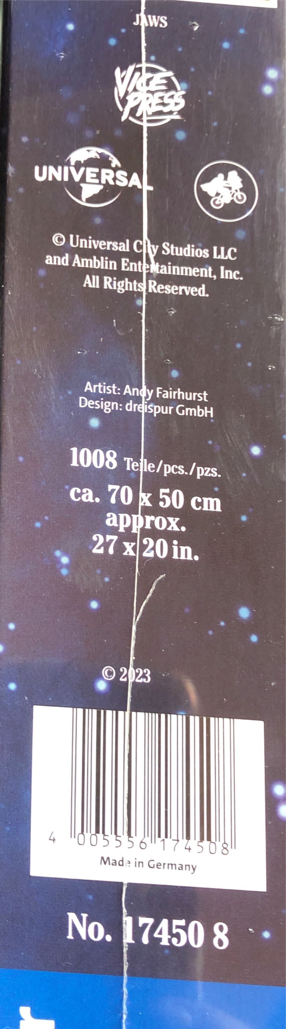 Jaws - Ravensburger puzzle collectible [Barcode 4005556174508] - Main Image 2