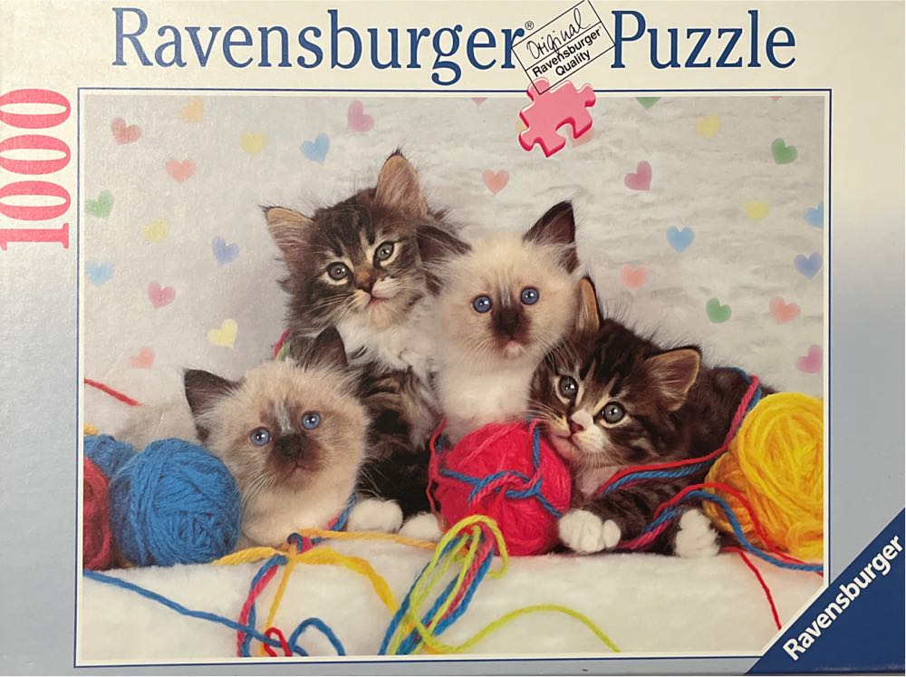 Kitten Quartet - Ravensburger puzzle collectible [Barcode 4005556157143] - Main Image 2