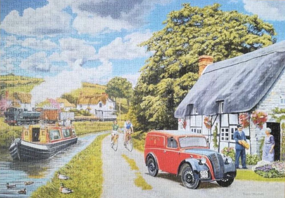 Parcel For Canal Cottage  - Falcon de luxe puzzle collectible [Barcode 8710126112991] - Main Image 3