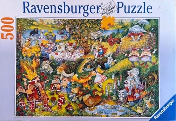 Alice in Wonderland - Ravensburger (Vintage) puzzle collectible - Main Image 2