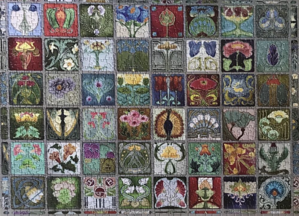 Art Nouveau - Cobble Hill Puzzle Company puzzle collectible [Barcode 778988435168] - Main Image 3