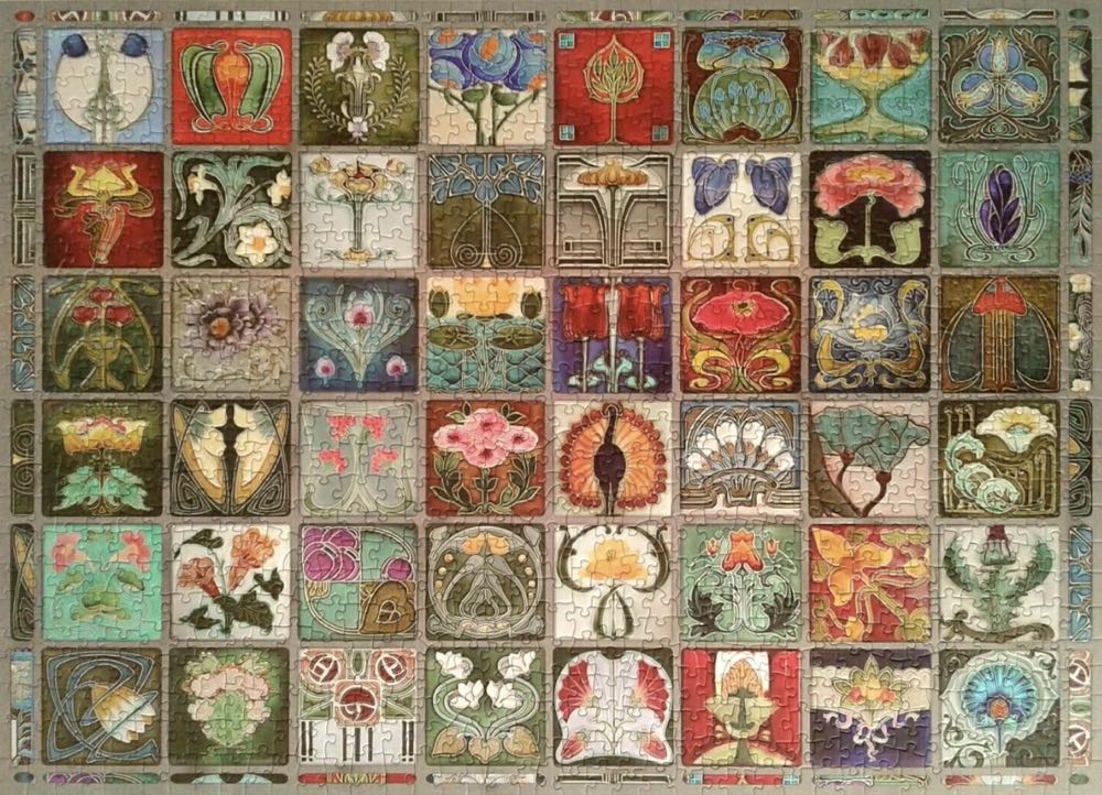 Art Nouveau - Cobble Hill Puzzle Company puzzle collectible [Barcode 778988435168] - Main Image 4