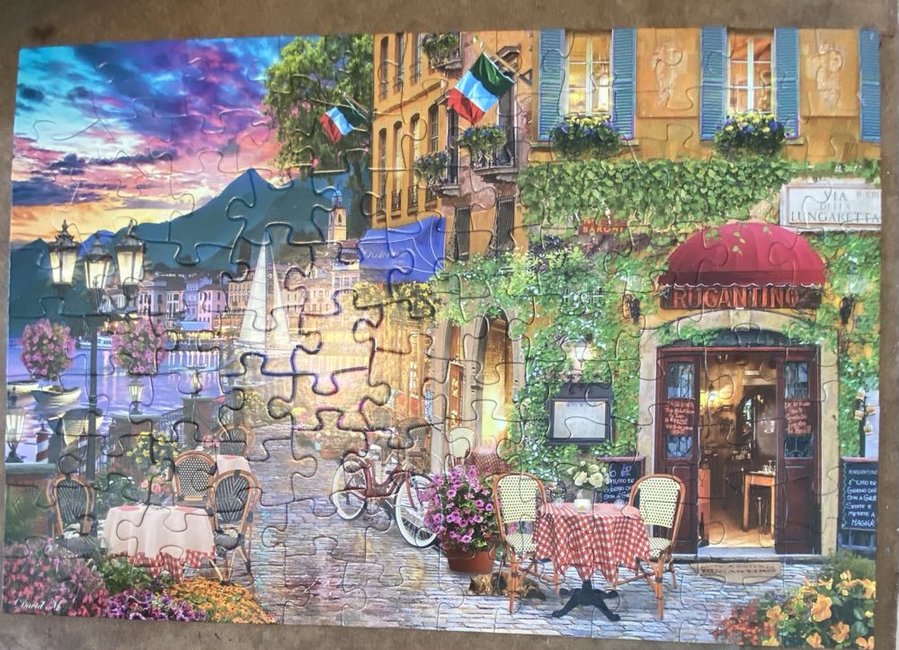 Inviting Italy - Vermont Christmas Company puzzle collectible [Barcode 819273023735] - Main Image 2