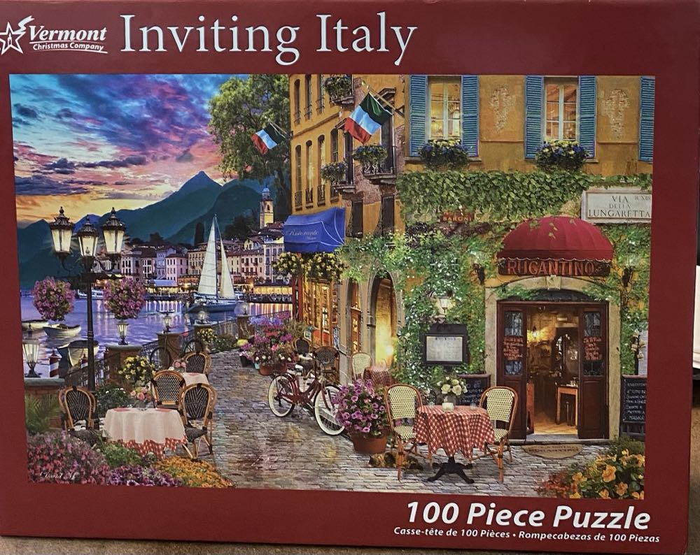 Inviting Italy - Vermont Christmas Company puzzle collectible [Barcode 819273023735] - Main Image 3