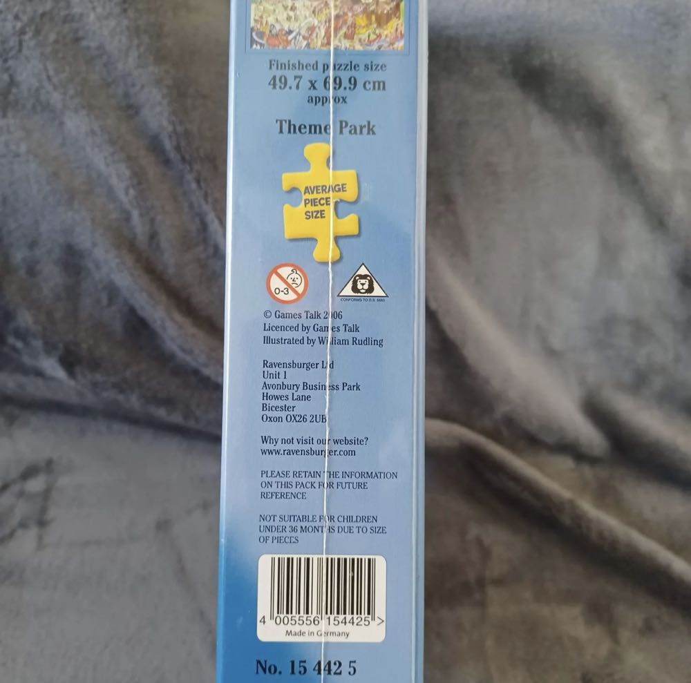 Mirror Image: Theme Park - Ravensburger puzzle collectible [Barcode 4005556154425] - Main Image 2