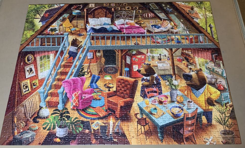 Goldilocks Gets Caught - Ravensburger puzzle collectible [Barcode 100555000064] - Main Image 2