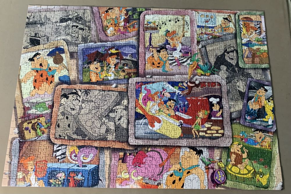 Flintstones  - Ravensbuger puzzle collectible - Main Image 2