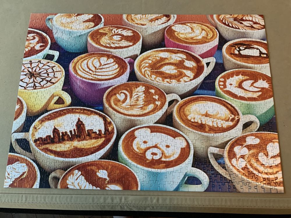 Barista art - Cobble Hill puzzle collectible - Main Image 2