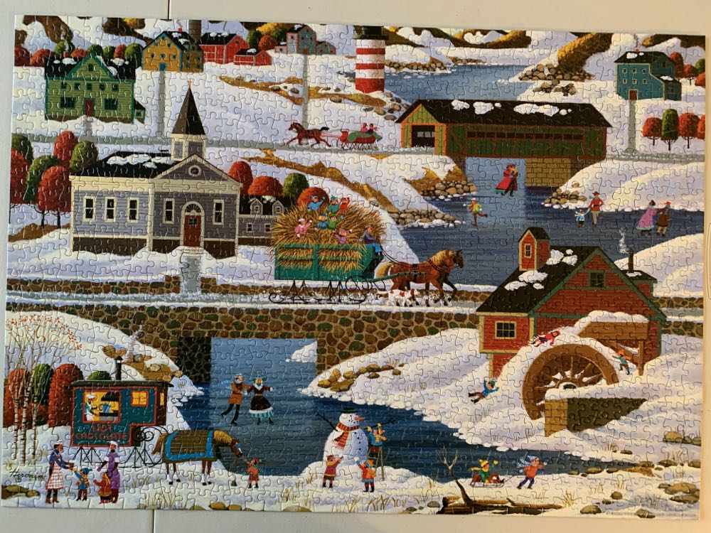 New England Winter - Tcg puzzle collectible - Main Image 2