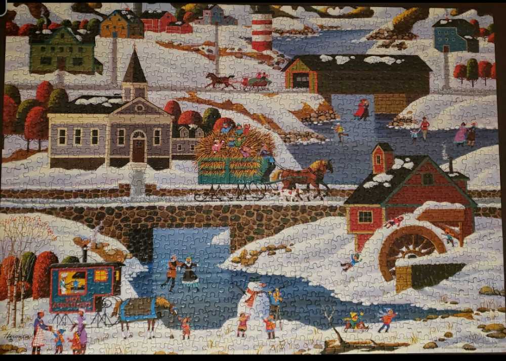 New England Winter - Tcg puzzle collectible - Main Image 3