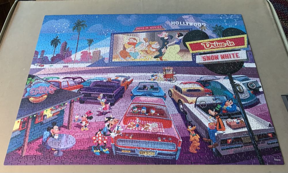 Disney Drive In - Ceaco puzzle collectible - Main Image 2