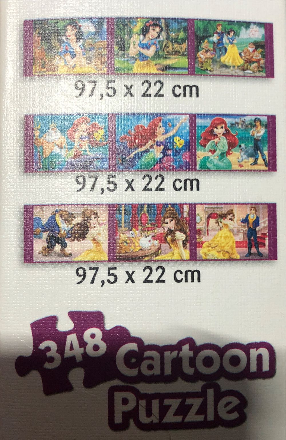 Cartoon Puzzle Disney Princess 🟦 - Trefl puzzle collectible [Barcode 5900511903133] - Main Image 3