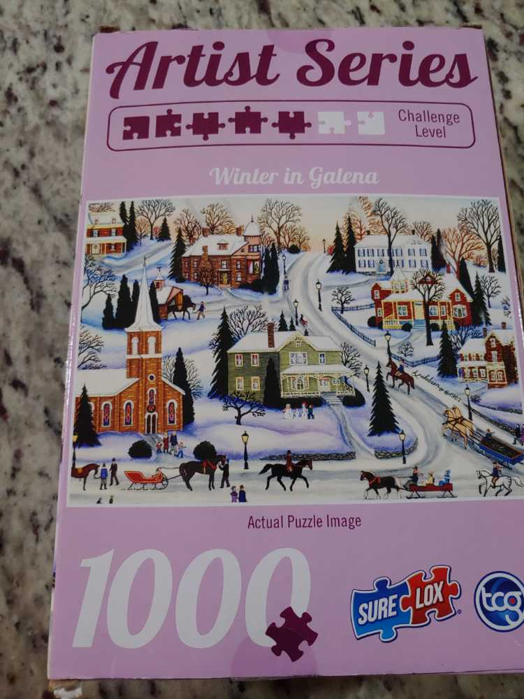 Winter In Galena - Sure Lox puzzle collectible - Main Image 2