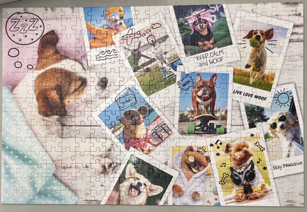 Dog Holiday - Trefl puzzle collectible [Barcode 5900511230031] - Main Image 2