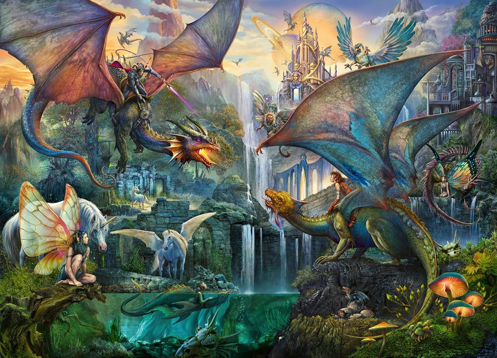 Magical Dragon Forest - Ravensburger 🇩🇪 puzzle collectible - Main Image 2