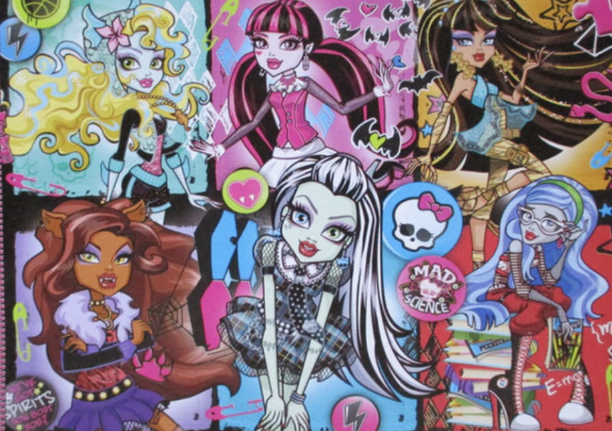 Monster High Mad Science 🟦 - Clementoni puzzle collectible [Barcode 8005125072163] - Main Image 2
