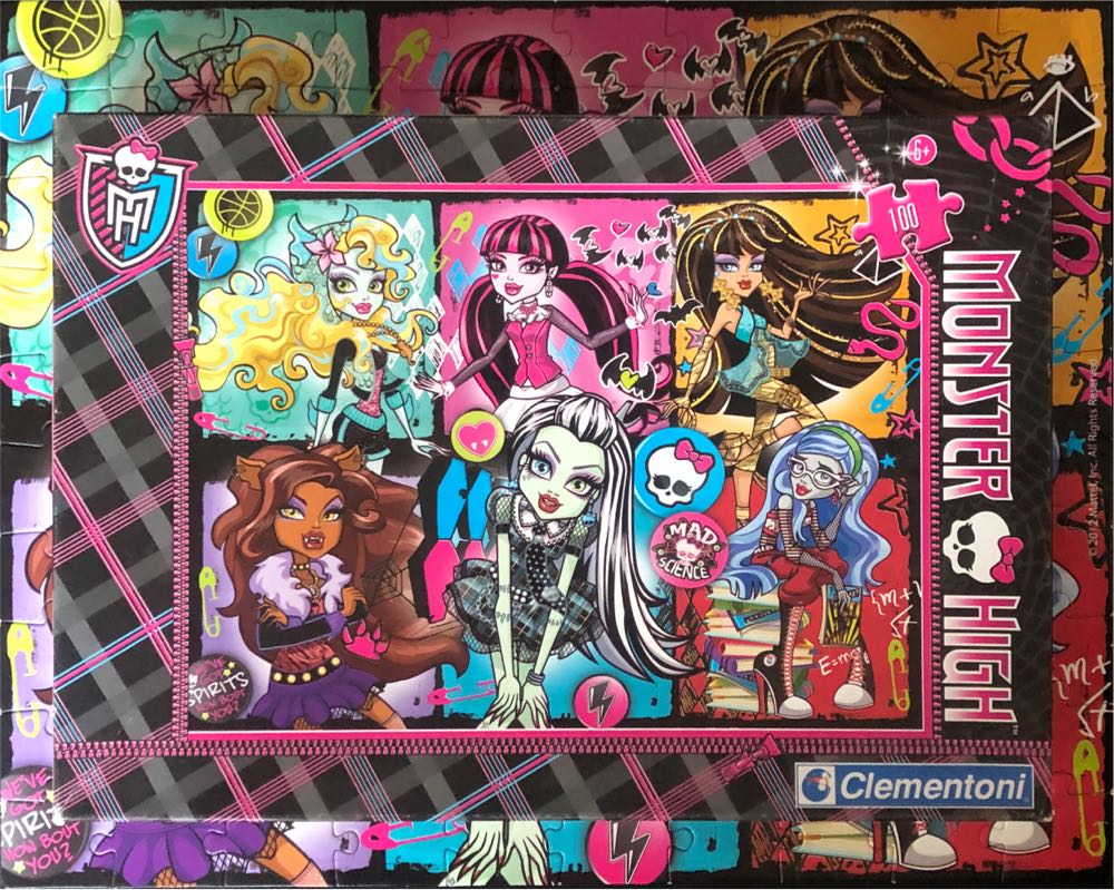 Monster High Mad Science 🟦 - Clementoni puzzle collectible [Barcode 8005125072163] - Main Image 4