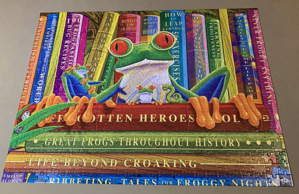 All About Frogs - Master Pieces puzzle collectible - Main Image 2