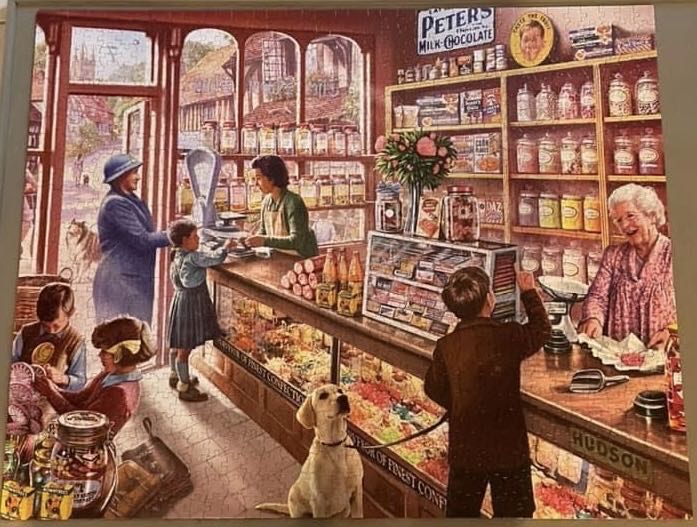 The Old Candy Store - White Mountain puzzle collectible - Main Image 1