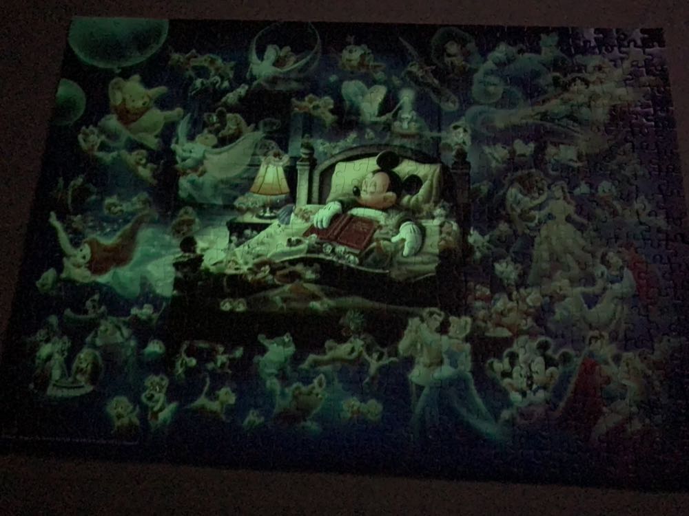 Mickeys Dreams - Tenyo puzzle collectible - Main Image 2