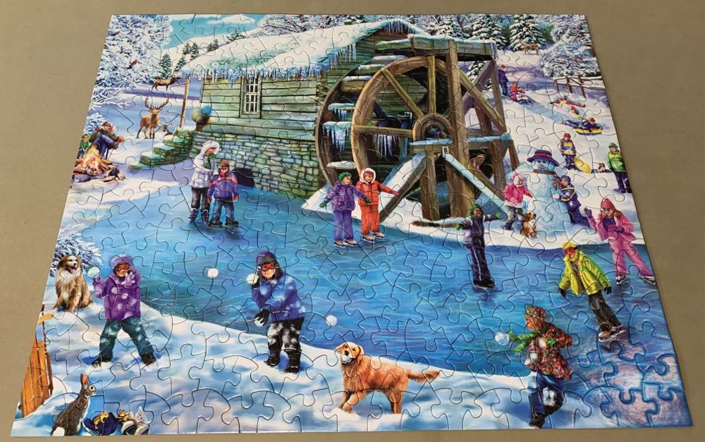 Frozen Fun - Bits & Pieces Puzzle puzzle collectible - Main Image 2
