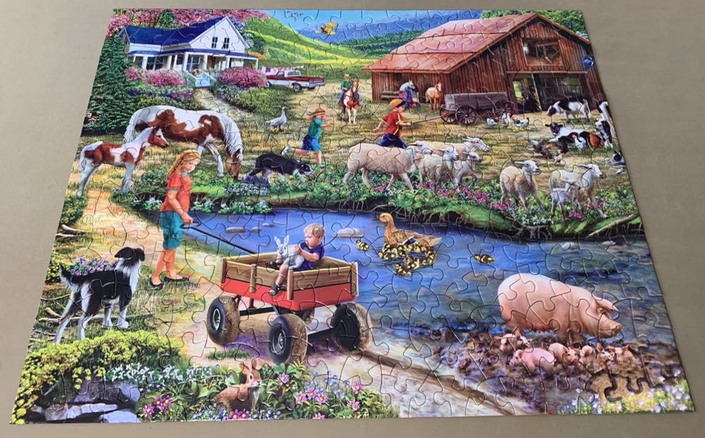 Watering Hole - Bits & Pieces Puzzle puzzle collectible - Main Image 2