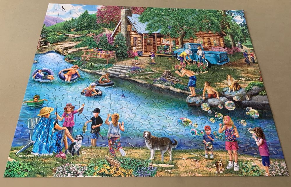 Summer Outing - Bits & Pieces Puzzle puzzle collectible - Main Image 2